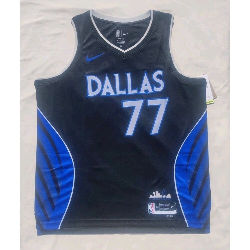 Doncic Dallas Mavericks City Edition Jersey Size 52 X Large